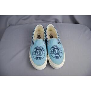 Vans Vault x John Van Hamersveld Sz 7M/8.5W Slip-On LX Crazy World Ain't It